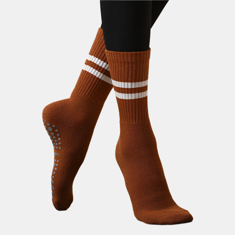 Long Yoga Socks Non-slip Women