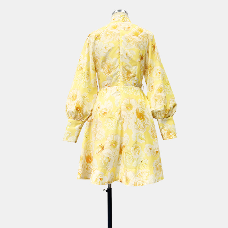 Sleeve Holiday Swing Dress