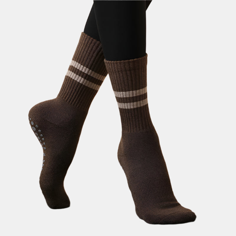 Long Yoga Socks Non-slip Women